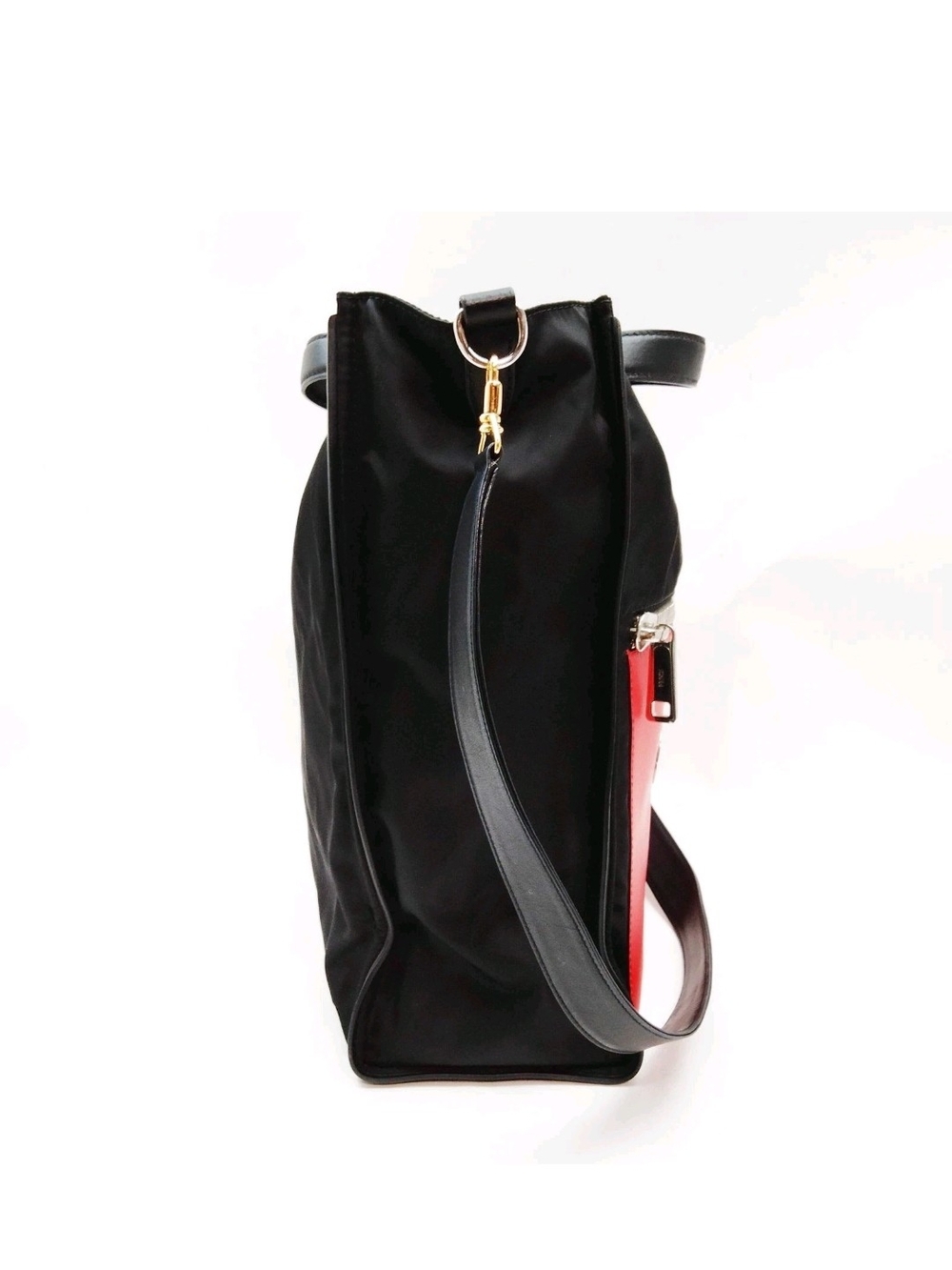 Fendi Faces Nylon Tote- Rare - Picture 2 of 8